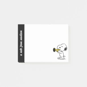 pinda's   Snoopy trompetspeler Post-it® Notes