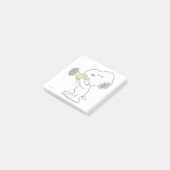 pinda's | Snoopy trompetspeler Post-it® Notes (Schuin)