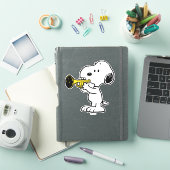 pinda's | Snoopy trompetspeler Sticker (iPad Cover)