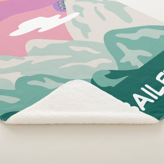 pinda's | Snoopy & Troop Hiking the Mountain Sherpa Deken (3/4)