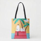 pinda's | Snoopy Tropical Deco Dreams Draagtas (Voorkant)