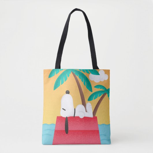 pinda's | Snoopy Tropical Deco Dreams Draagtas (Voorkant)