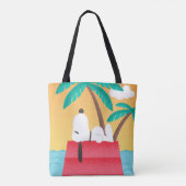 pinda's | Snoopy Tropical Deco Dreams Draagtas (Achterkant)