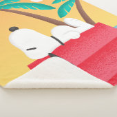 pinda's | Snoopy Tropical Deco Dreams Sherpa Deken (3/4)