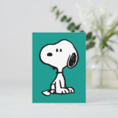 pinda's | Snoopy Turns Briefkaart (Staand voorkant)