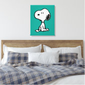 pinda's | Snoopy Turns Canvas Afdruk (Insitu (Slaapkamer))