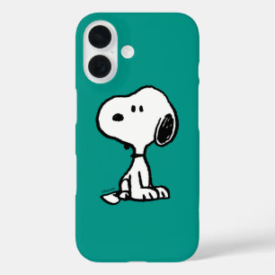 pinda's   Snoopy Turns iPhone 16 Hoesje