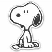 pinda's | Snoopy Turns Sticker (Voorkant)