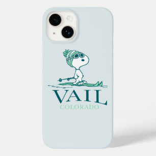 pinda's   Snoopy Vail Colorado Case-Mate iPhone 14 Hoesje