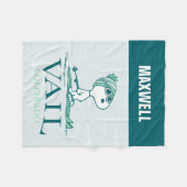 pinda's | Snoopy Vail Colorado Fleece Deken (Voorkant (Horizontaal))