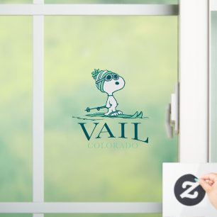 pinda's Snoopy Vail Colorado Raamsticker