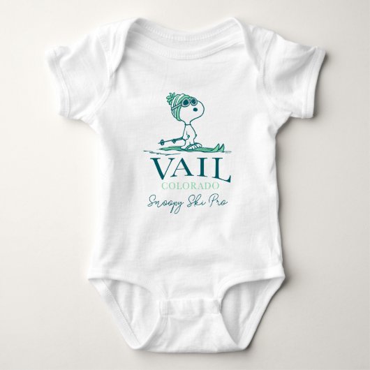 pinda's | Snoopy Vail Colorado Romper (Voorkant)