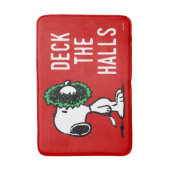pinda's | Snoopy voor de Feestdagen Badmat (Voorkant Verticaal)