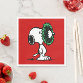 pinda's | Snoopy voor de Feestdagen Servet (Insitu)