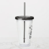 pinda's | Snoopy Walking Tall Acryl Drinkbeker (Rechts)