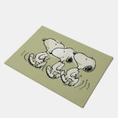 pinda's | Snoopy Walking Tall Deurmat (Schuin)