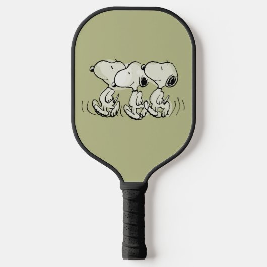 pinda's | Snoopy Walking Tall Pickleball Paddle (Voorkant)