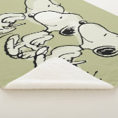 pinda's | Snoopy Walking Tall Sherpa Deken (3/4)