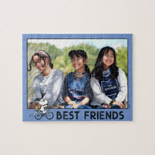 pinda's   Snoopy & Woodstock Bicycle Legpuzzel