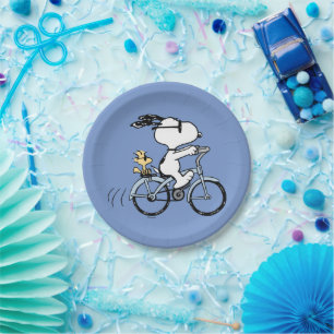 pinda's Snoopy & Woodstock Bicycle Papieren Bordje