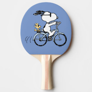 pinda's   Snoopy & Woodstock Bicycle Tafeltennisbatje