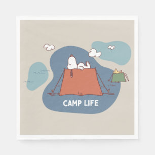 pinda's   Snoopy & Woodstock Camp Life Servet