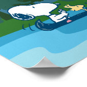 pinda's | Snoopy & Woodstock Canoe Poster (Hoek)