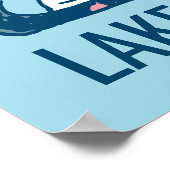 pinda's | Snoopy & Woodstock Canoe Poster (Hoek)