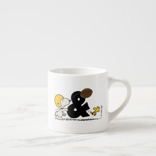 pinda's Snoopy & Woodstock Football Espresso Kop