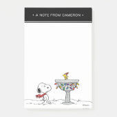 pinda's | Snoopy & Woodstock Frozen Birdbath Post-it® Notes (Voorkant)