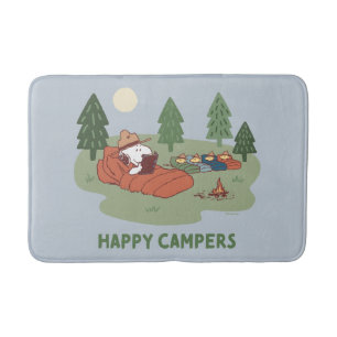 pinda's Snoopy & Woodstock Happy Campers Badmat