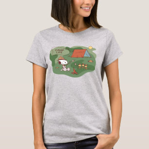 pinda's Snoopy & Woodstock Happy Campers T-shirt