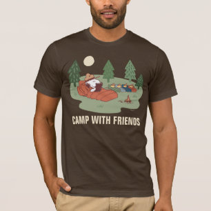 pinda's Snoopy & Woodstock Happy Campers T-shirt