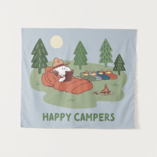 pinda's   Snoopy & Woodstock Happy Campers Wandkleed