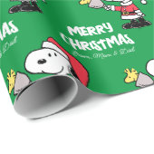 pinda's | Snoopy & Woodstock Ho Ho | Jouw namen to Cadeaupapier (Rol Hoek)