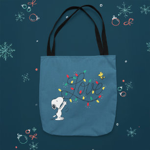 pinda's Snoopy & Woodstock Holiday Decorting Draagtas