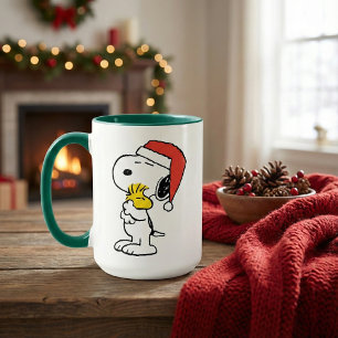 pinda's Snoopy & Woodstock Holiday Hugs Mok