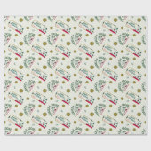 pinda's | Snoopy & Woodstock Hot Cocoa Pattern Cadeaupapier (Vlak)