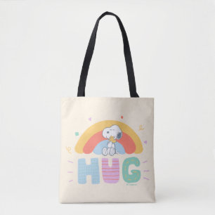 pinda's   Snoopy & Woodstock Hug Draagtas