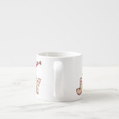 pinda's | Snoopy & Woodstock Joy Sled Ride Espresso Kop (Achterkant)