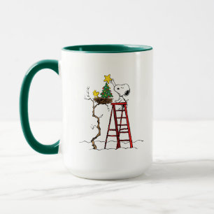 pinda's Snoopy & Woodstock - kerstboom Mok