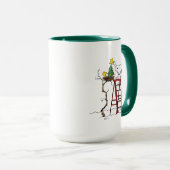 pinda's | Snoopy & Woodstock - kerstboom Mok (Voorkant rechts)