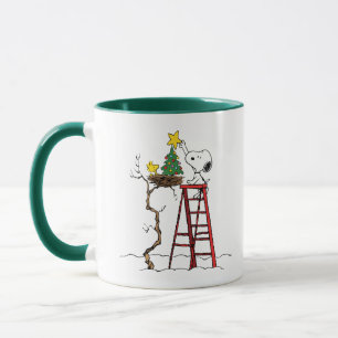 pinda's Snoopy & Woodstock - kerstboom Mok