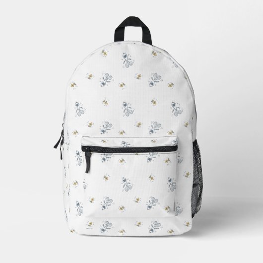 pinda's | Snoopy & Woodstock Laughing Pattern Bedrukte Rugzak (Voorkant)