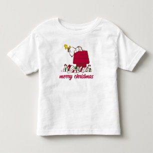 pinda's Snoopy & Woodstock Merry Ugly Sweater Kinder Shirts