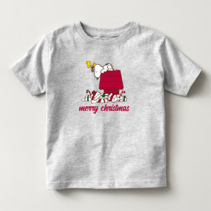 pinda's Snoopy & Woodstock Merry Ugly Sweater Kinder Shirts