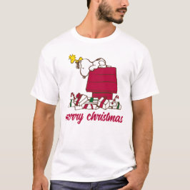 pinda's | Snoopy & Woodstock Merry Ugly Sweater Tri-Blend Shirt