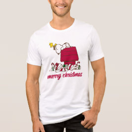 pinda's | Snoopy & Woodstock Merry Ugly Sweater Tri-Blend Shirt