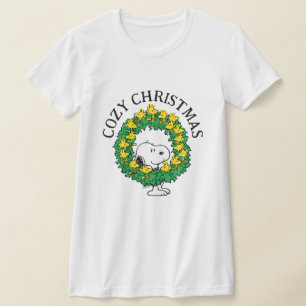 pinda's Snoopy & Woodstock met kerstmis T-shirt
