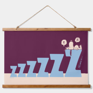 pinda's   Snoopy & Woodstock Nap Hangend Wandkleed